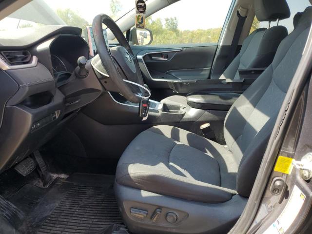 2T3P1RFVXKW034352 - 2019 TOYOTA RAV4 XLE CHARCOAL photo 7
