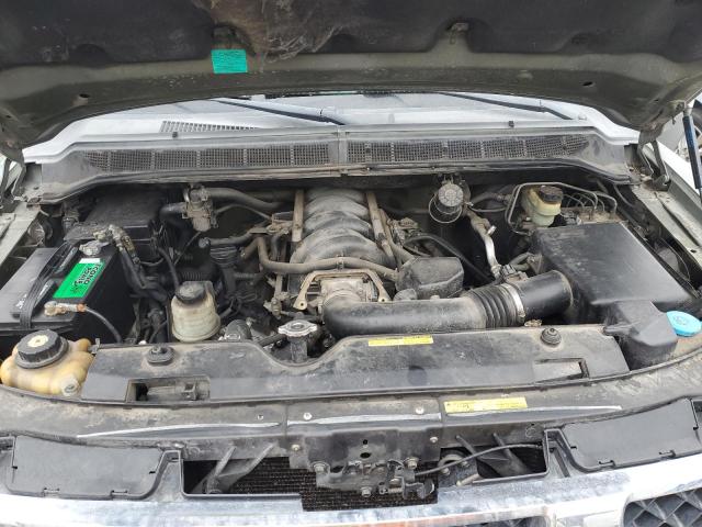 1N6AA07B64N504390 - 2004 NISSAN TITAN XE GREEN photo 11