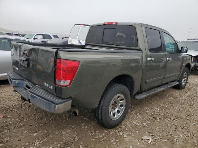 1N6AA07B64N504390 - 2004 NISSAN TITAN XE GREEN photo 3