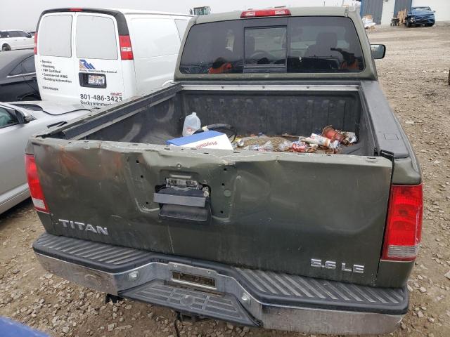 1N6AA07B64N504390 - 2004 NISSAN TITAN XE GREEN photo 6