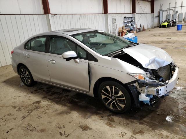 19XFB2F84FE269423 - 2015 HONDA CIVIC EX SILVER photo 4