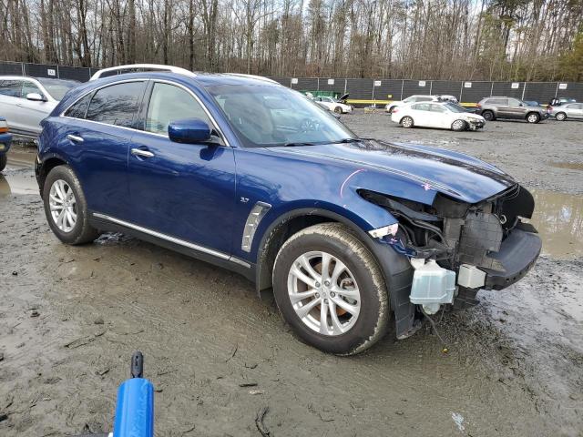 JN8CS1MW9FM483280 - 2015 INFINITI QX70 BLUE photo 4