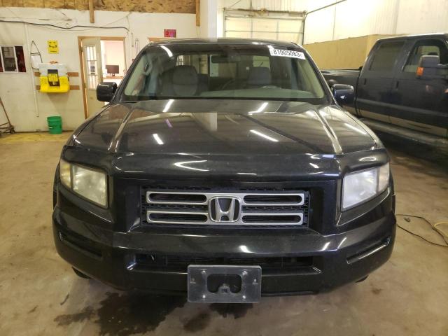 2HJYK16576H506995 - 2006 HONDA RIDGELINE RTL BLACK photo 5