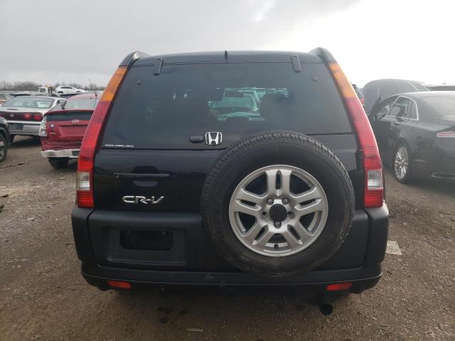 SHSRD78894U257625 - 2004 HONDA CR-V EX BLACK photo 6