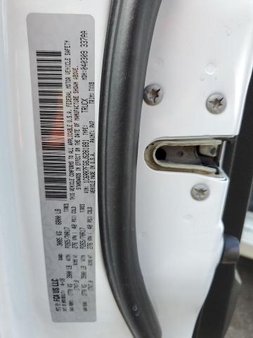 1C6RR7FG6JS281891 - 2018 RAM 1500 ST WHITE photo 12