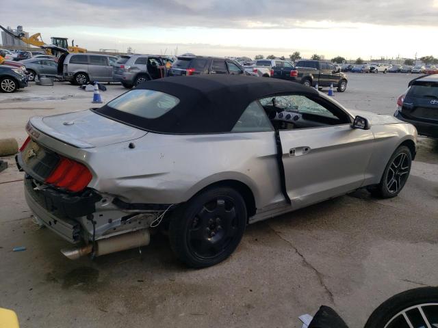 1FATP8UH2L5132097 - 2020 FORD MUSTANG SILVER photo 3