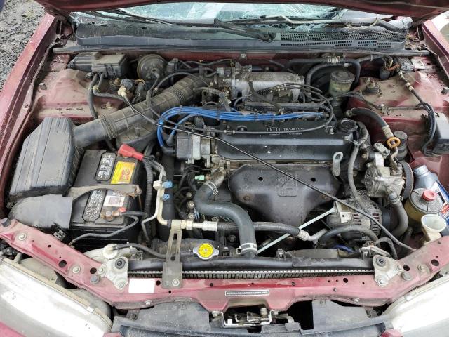 1HGCD5636RA137565 - 1994 HONDA ACCORD LX RED photo 11