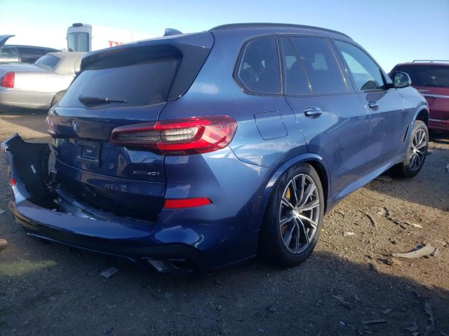 5UXCR6C09P9R05682 - 2023 BMW X5 XDRIVE40I BLUE photo 3