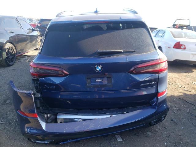 5UXCR6C09P9R05682 - 2023 BMW X5 XDRIVE40I BLUE photo 6