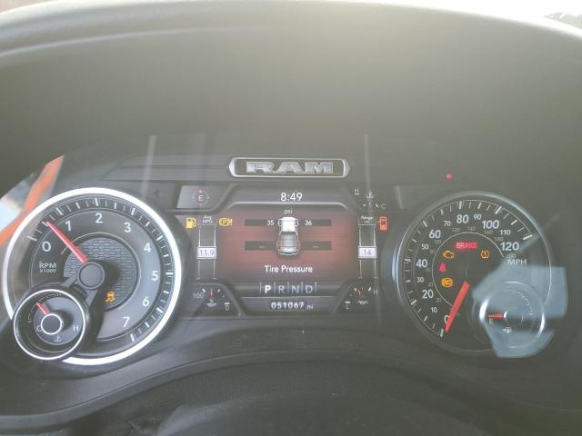 1C6SRFFTXKN660126 - 2019 RAM 1500 BIG HORN/LONE STAR BLUE photo 9