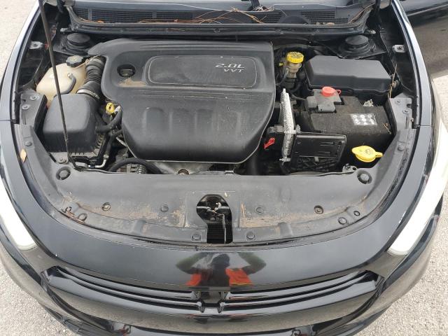 1C3CDFAA3FD301752 - 2015 DODGE DART SE შავი ფოტო 11