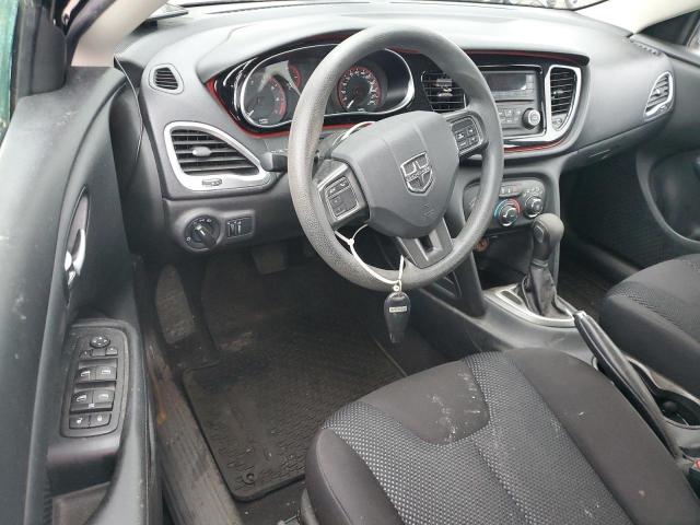 1C3CDFAA3FD301752 - 2015 DODGE DART SE შავი ფოტო 8