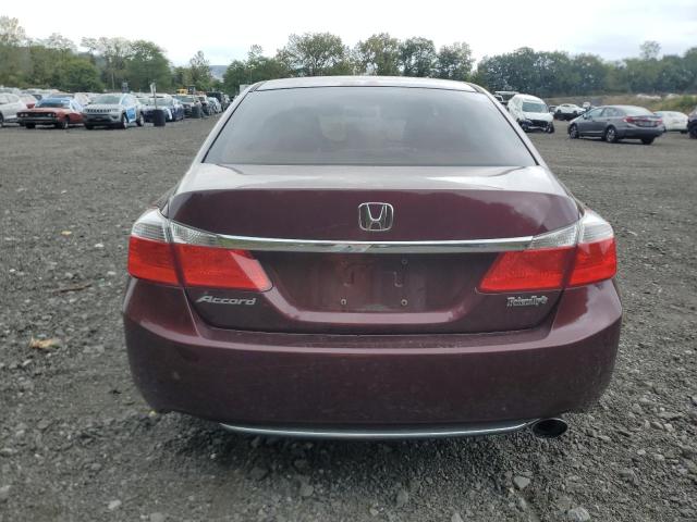 1HGCR2F77EA009879 - 2014 HONDA ACCORD EX ბურგუნდია ფოტო 6