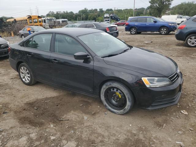 3VWD17AJ7FM269906 - 2015 VOLKSWAGEN JETTA SE BLACK photo 4