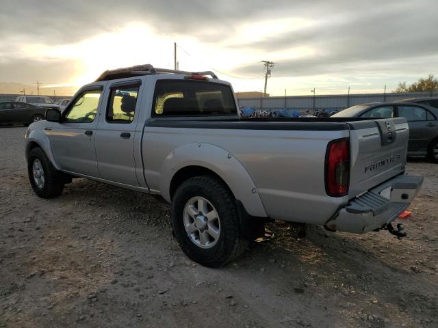 1N6MD29Y74C457769 - 2004 NISSAN FRONTIER CREW CAB SC SILVER photo 2