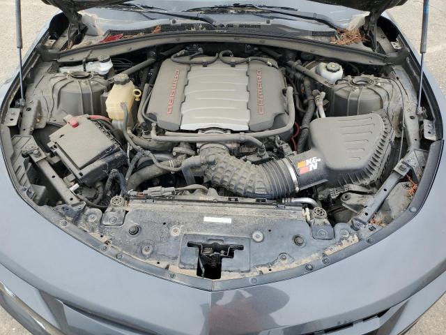 1G1FH1R74H0128545 - 2017 CHEVROLET CAMARO SS Сұр фото 11