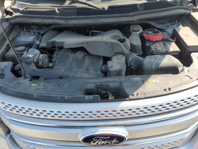 1FMHK7F87BGA69714 - 2011 FORD EXPLORER LIMITED ვერცხლისფერი ფოტო 12