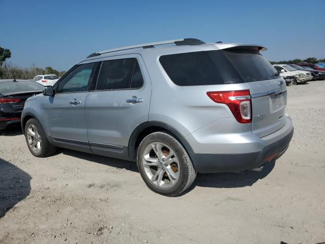 1FMHK7F87BGA69714 - 2011 FORD EXPLORER LIMITED ვერცხლისფერი ფოტო 2