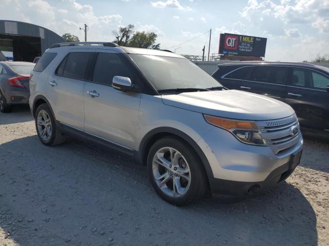 1FMHK7F87BGA69714 - 2011 FORD EXPLORER LIMITED ვერცხლისფერი ფოტო 4