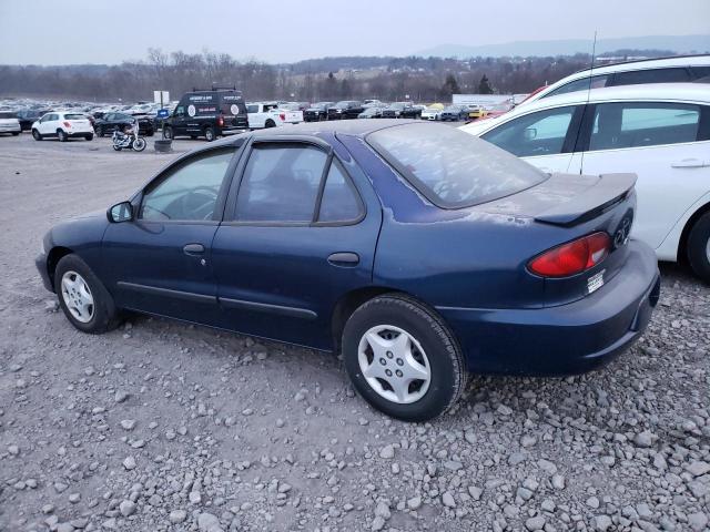 1G1JC524727246491 - 2002 CHEVROLET CAVALIER BASE BLUE photo 2