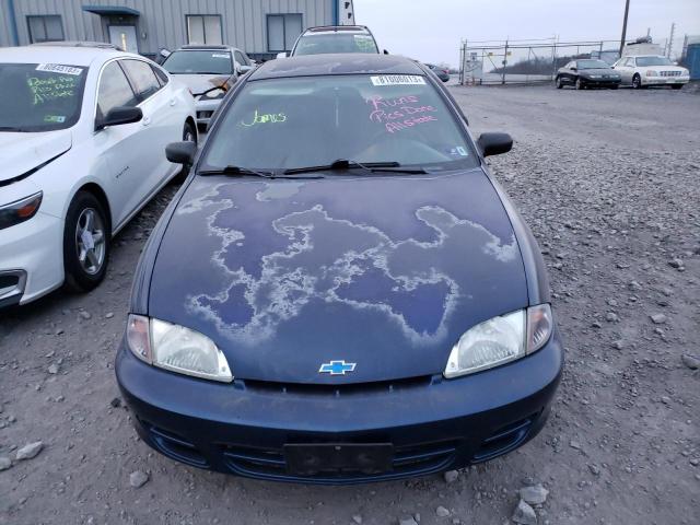 1G1JC524727246491 - 2002 CHEVROLET CAVALIER BASE BLUE photo 5