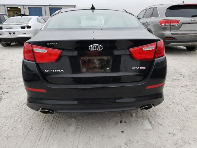 5XXGN4A75EG301243 - 2014 KIA OPTIMA EX BLACK photo 6