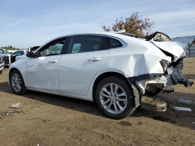 1G1ZD5ST2JF129302 - 2018 CHEVROLET MALIBU LT WHITE photo 2