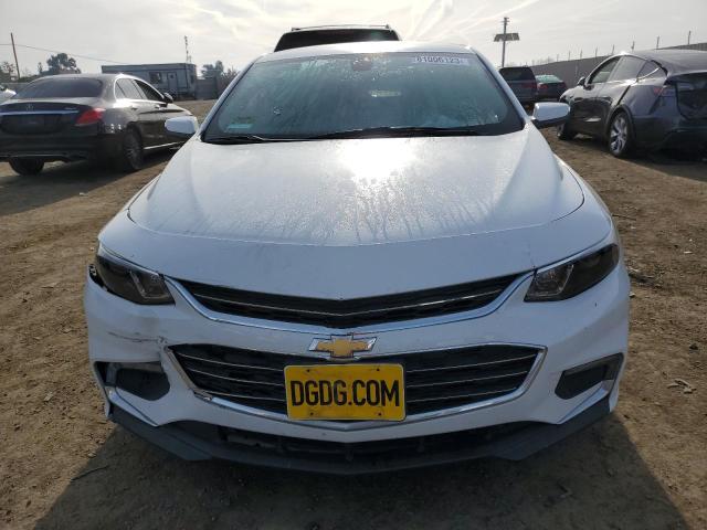 1G1ZD5ST2JF129302 - 2018 CHEVROLET MALIBU LT WHITE photo 5