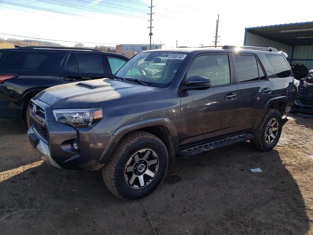 JTEPU5JRXM5848193 - 2021 TOYOTA 4RUNNER SR5/SR5 PREMIUM 灰色 照片 1