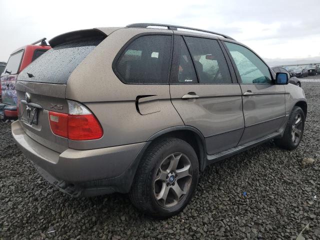 5UXFA13535LY15785 - 2005 BMW X5 3.0I TAN photo 3