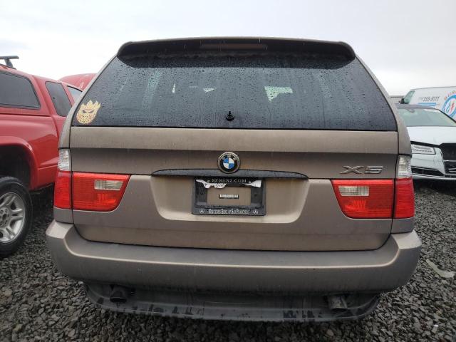 5UXFA13535LY15785 - 2005 BMW X5 3.0I TAN photo 6