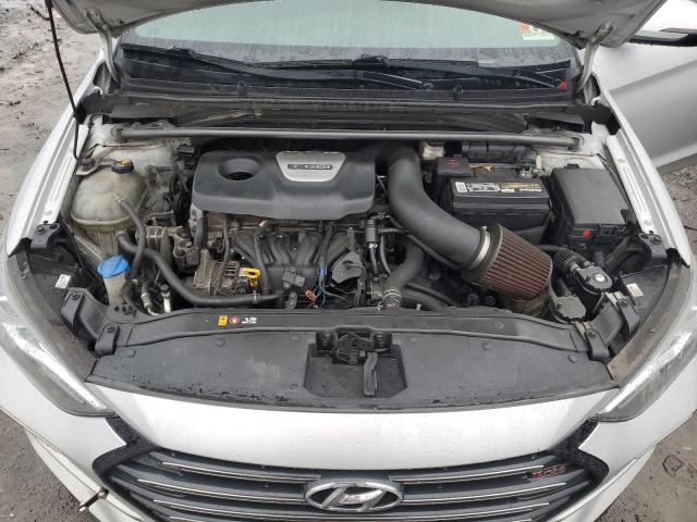 KMHD04LBXHU349754 - 2017 HYUNDAI ELANTRA SPORT SILVER photo 11