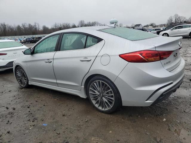 KMHD04LBXHU349754 - 2017 HYUNDAI ELANTRA SPORT SILVER photo 2