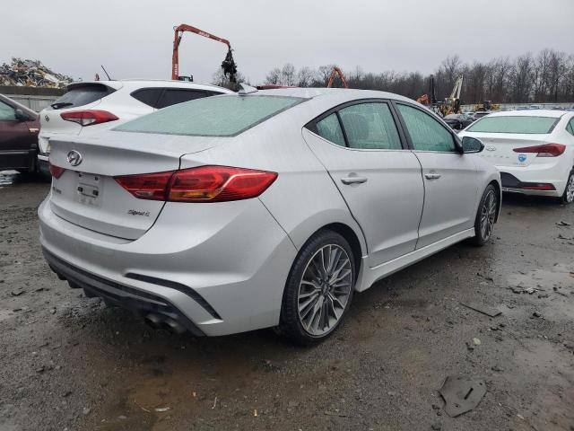 KMHD04LBXHU349754 - 2017 HYUNDAI ELANTRA SPORT SILVER photo 3