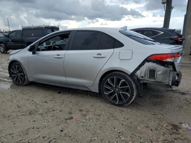 JTDS4RCE1LJ025383 - 2020 TOYOTA COROLLA SE ვერცხლისფერი ფოტო 2