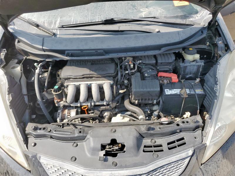 JHMGE88469S038418 - 2009 HONDA FIT SPORT BLACK photo 11