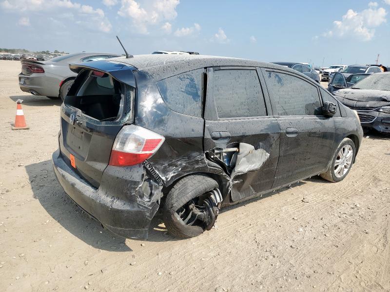 JHMGE88469S038418 - 2009 HONDA FIT SPORT BLACK photo 3