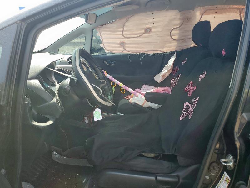 JHMGE88469S038418 - 2009 HONDA FIT SPORT BLACK photo 7