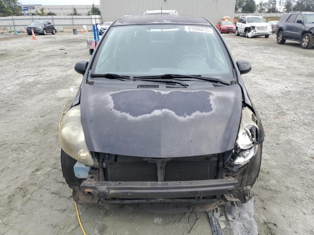 JHMGD38428S062848 - 2008 HONDA FIT BLACK photo 5