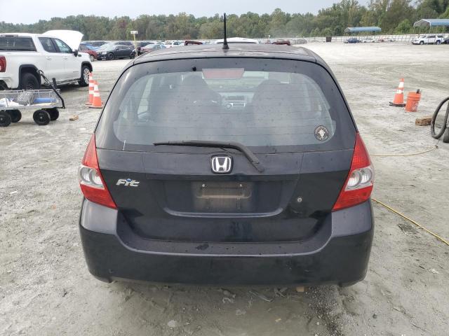 JHMGD38428S062848 - 2008 HONDA FIT BLACK photo 6