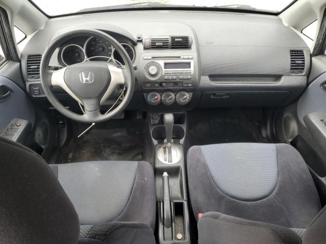 JHMGD38428S062848 - 2008 HONDA FIT BLACK photo 8