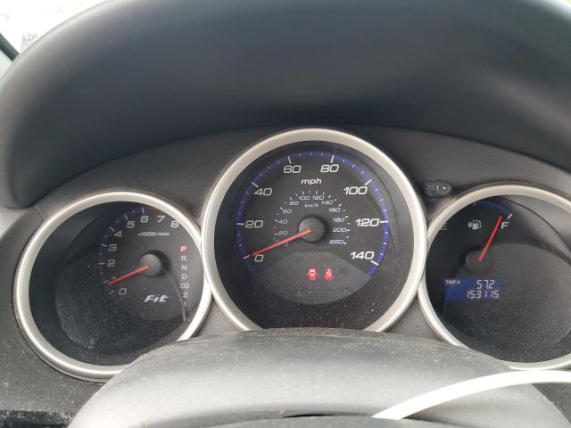 JHMGD38428S062848 - 2008 HONDA FIT BLACK photo 9