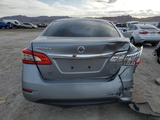 3N1AB7AP9EY283632 - 2014 NISSAN SENTRA S GRAY photo 6