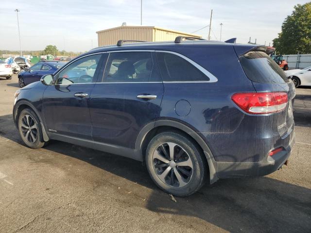 5XYPHDA59JG375034 - 2018 KIA SORENTO EX BLUE photo 2