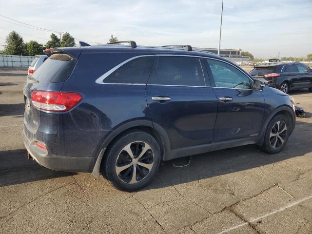 5XYPHDA59JG375034 - 2018 KIA SORENTO EX BLUE photo 3