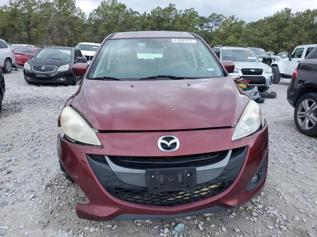 JM1CW2DL1C0137867 - 2012 MAZDA 5 RED photo 5