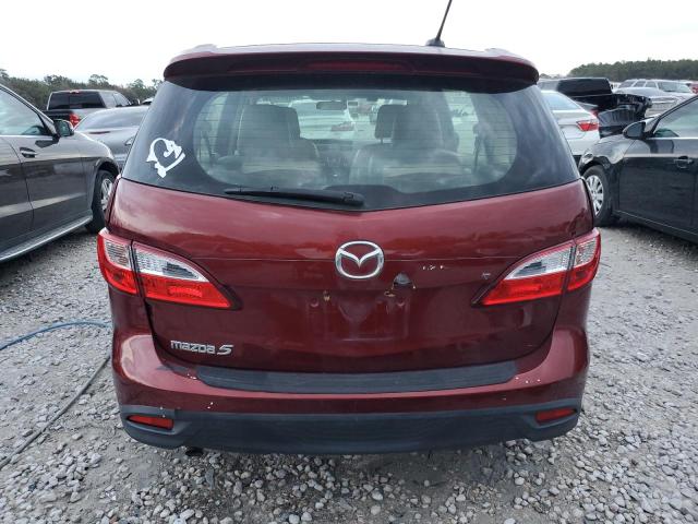 JM1CW2DL1C0137867 - 2012 MAZDA 5 RED photo 6