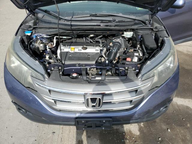 JHLRM4H74CC012310 - 2012 HONDA CR-V EXL ლურჯი ფოტო 12