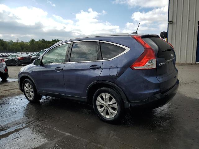 JHLRM4H74CC012310 - 2012 HONDA CR-V EXL ლურჯი ფოტო 2