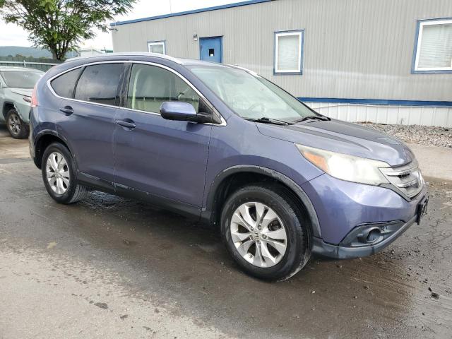 JHLRM4H74CC012310 - 2012 HONDA CR-V EXL ლურჯი ფოტო 4